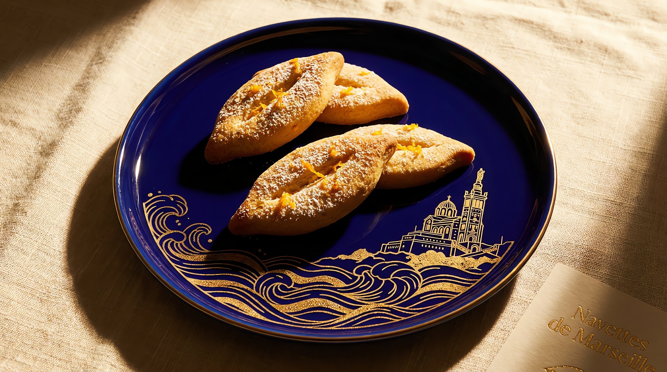 Navettes sur porcelaine